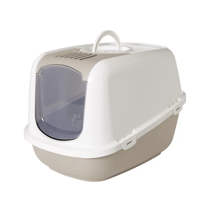 NOBBY Katzentoilette "NESTOR JUMBO", mokka, 66,5 x 48,5 x 46,5 cm