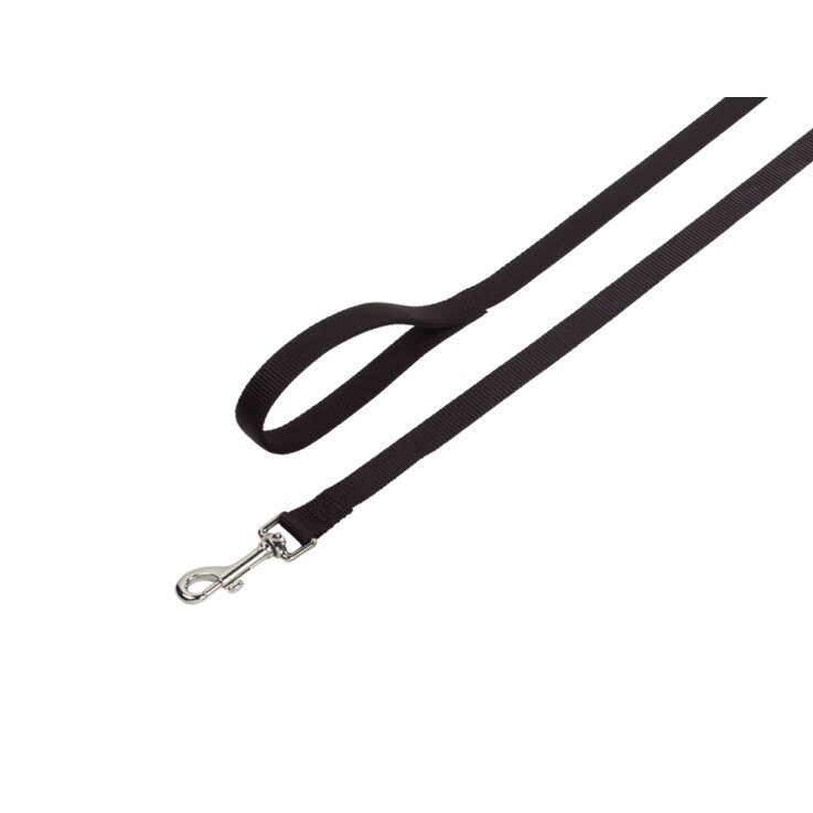 NOBBY Leine "Classic", schwarz, M - L, 120 cm, 20 mm