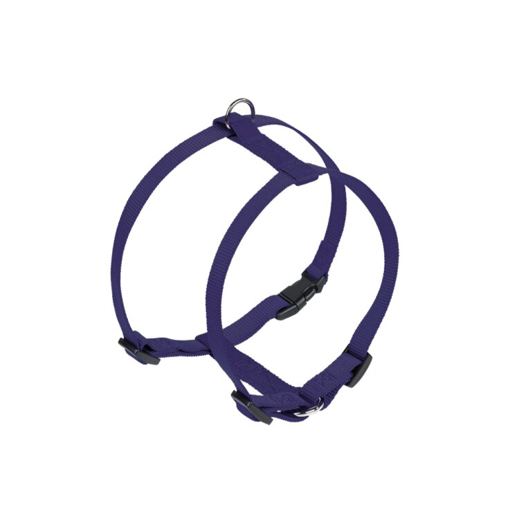 NOBBY Geschirr "Classic", blau, L-XL, Br.: 70/90 cm, B: 25 mm