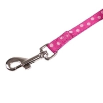 WOUAPY "Noeud" Pinke Hundeleine 100 x 2cm