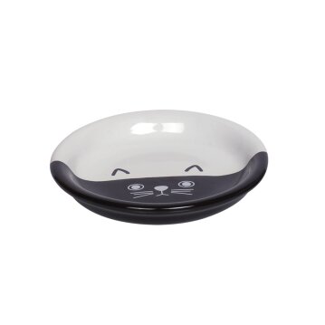 NOBBY Katzen Keramik Milchschale "FACE",...