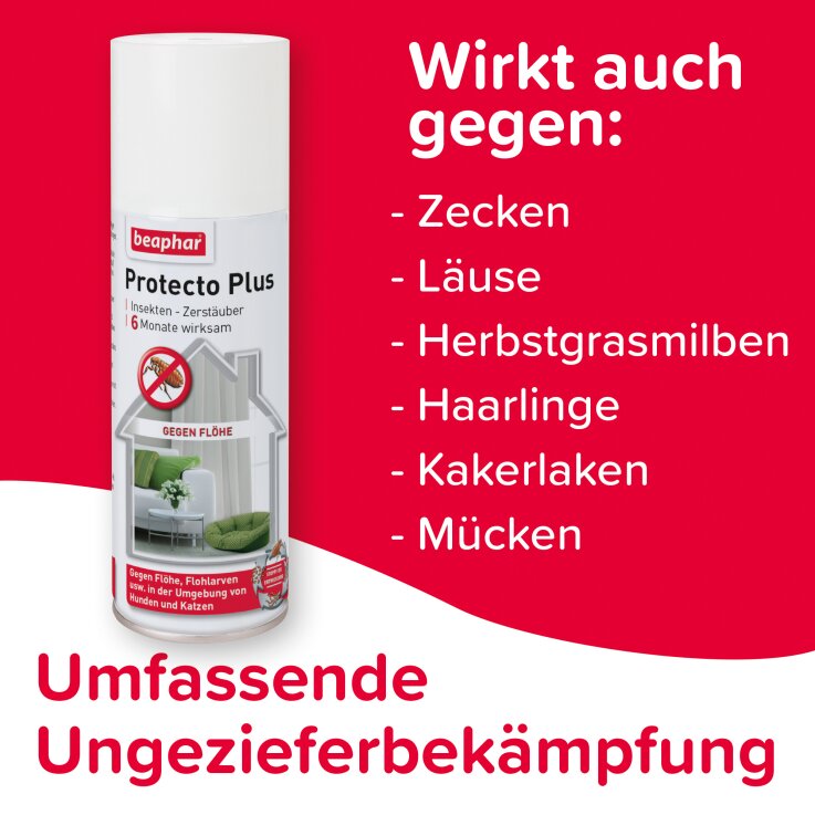 BEAPHAR Protecto Fogger Insekten-Vernebler, 200 ml