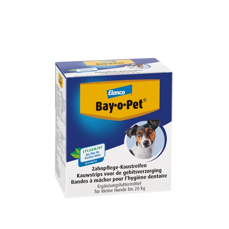 NOBBY Bay-o-Pet Zahnpflege Kaustreifen mit Spearmint, 140 g