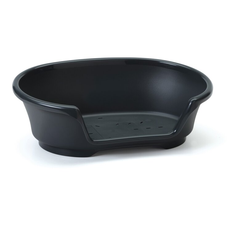 NOBBY Kunststoff Bett "Cosy-Air", schwarz, 45 cm