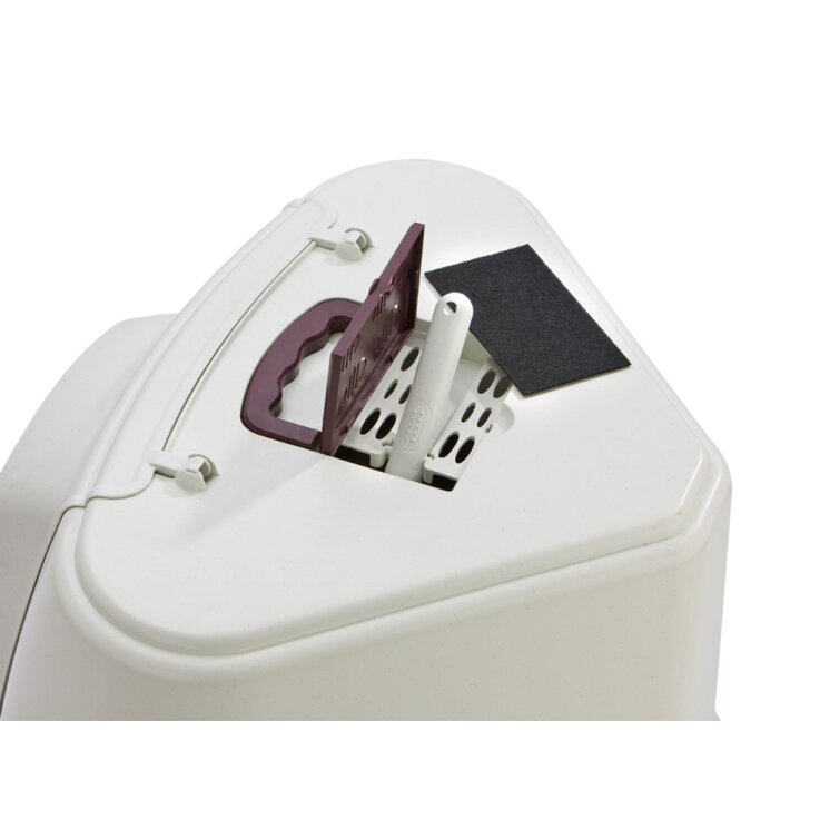 NOBBY Katzen Ecktoilette mit Haube spezial, 70 x 57 x 48 cm