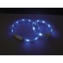 NOBBY LED Leuchtband breit "VISIBLE", blau, S, 25 mm, 40 cm