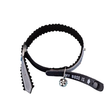 NOBBY Adress-Katzenhalsband "My Boss is",...