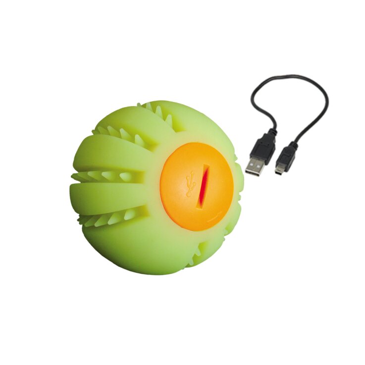 NOBBY LED Silikonball "FLASH", gelb, Ø 6,5 cm