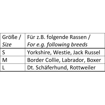 NOBBY Halti OPTIFIT Halsband, schwarz, S, 24 - 40 cm