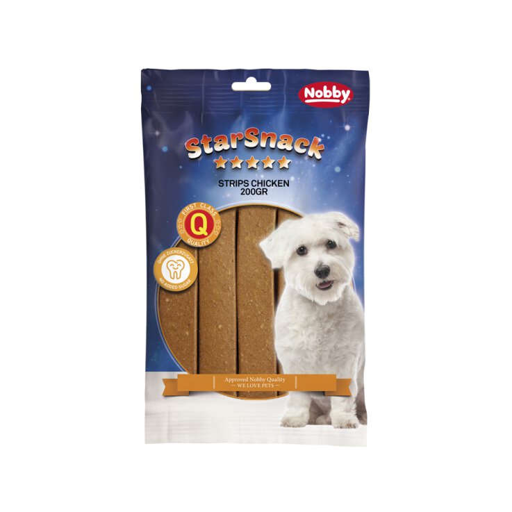 Hunde - Snacks NOBBY StarSnack Strips "Chicken", 200 g