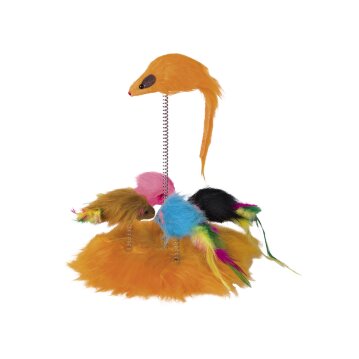 NOBBY Katzenspielplatz, orange, 15 cm