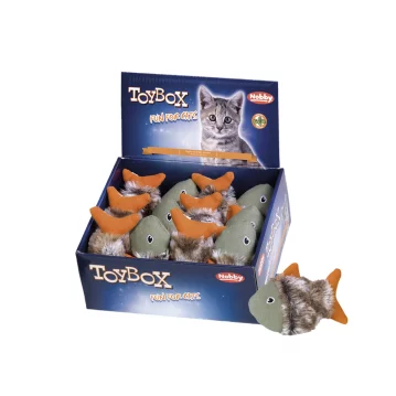 NOBBY Stoff Fisch mit Matatabi, 13 cm