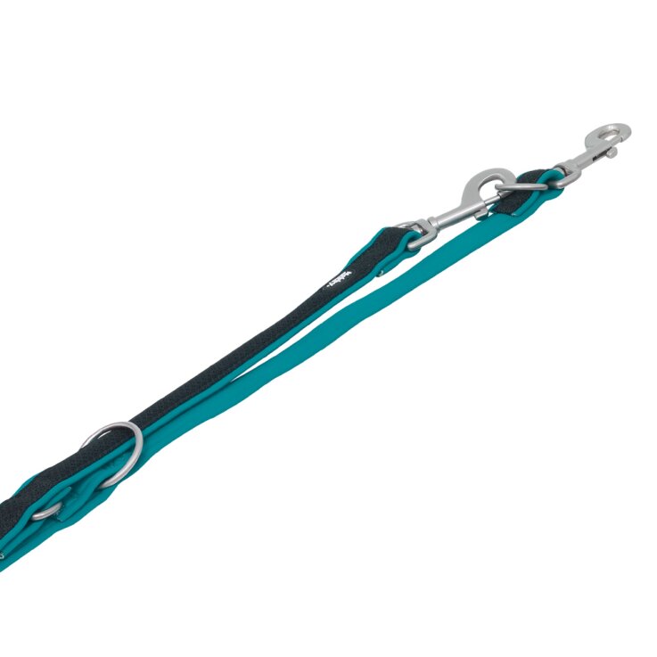 NOBBY Führleine "Mesh Preno", türkis, XS-S, L: 200 cm, B: 15/20 mm
