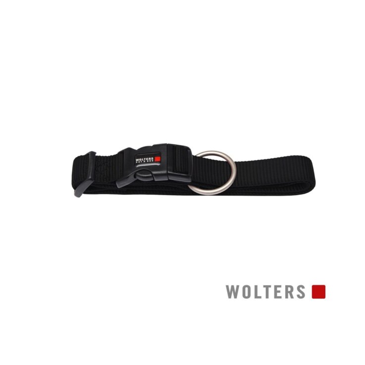 WOLTERS Halsband Professional, M extra-breit, 28-40 cm, schwarz
