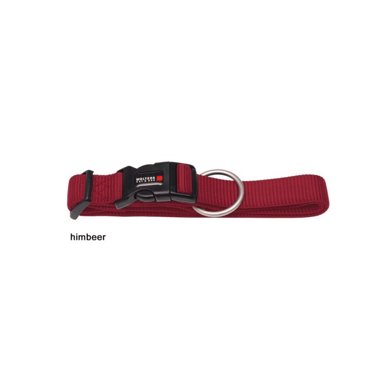WOLTERS Halsband Professional, M, extra-breit 28-40 cm, himbeere