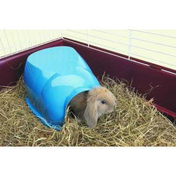 NOBBY  Nagerhaus "Cocoon", blau, 34 x 26,5 x 16 cm