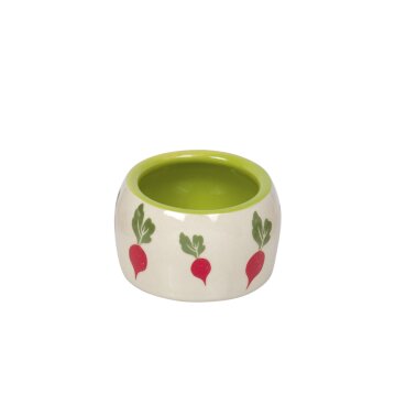 NOBBY  Nager Keramik Futtertrog "Radish",...