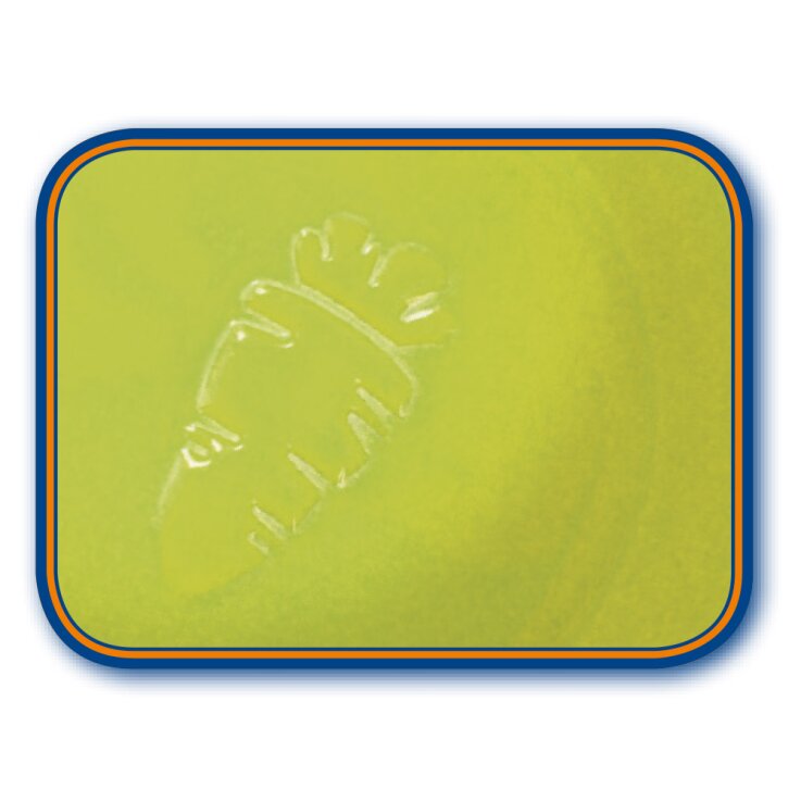 NOBBY  Keramiknapf "Radish", weiß/grün, Ø 10 x 4 cm