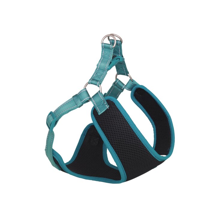 NOBBY Geschirr "Black Mesh Reflect"