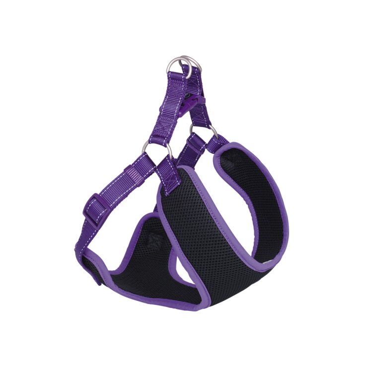 NOBBY Geschirr "Black Mesh Reflect"