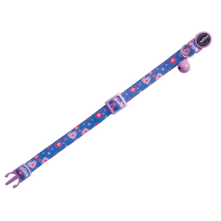 NOBBY Katzenhalsband "Heart Light Blue", blau