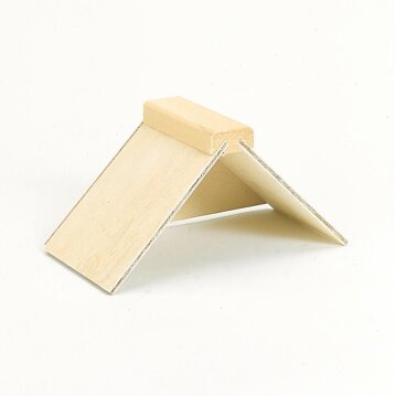 NOBBY Taubensitzbrett aus Holz, 22 x 13,7 x 12 cm