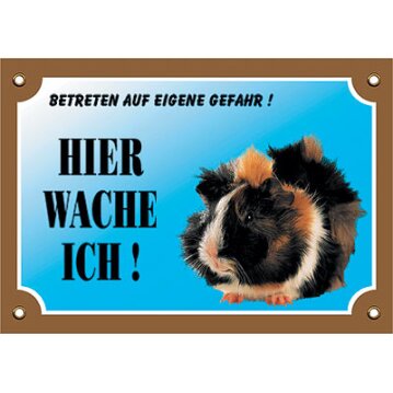 NOBBY  Warntafel Meerschweinchen, 20,5 x 14 cm