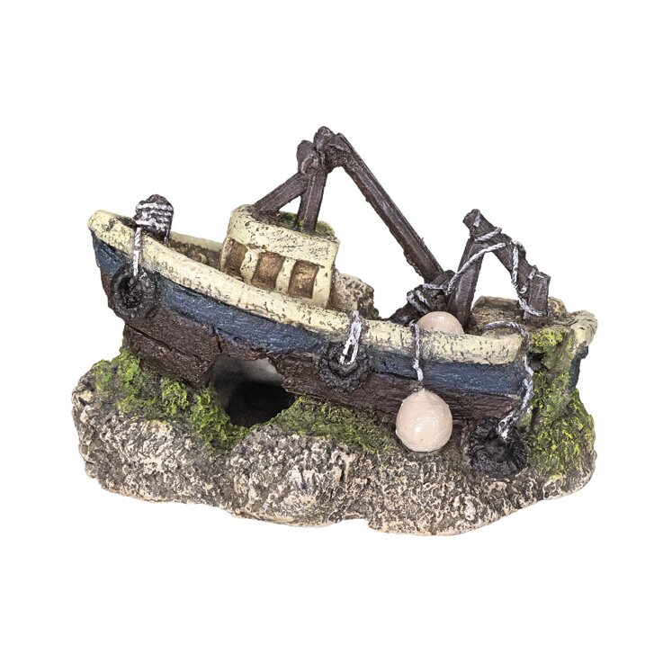 NOBBY Aqua Ornaments "BOOT", 13 x 6,7 x 8,7 cm