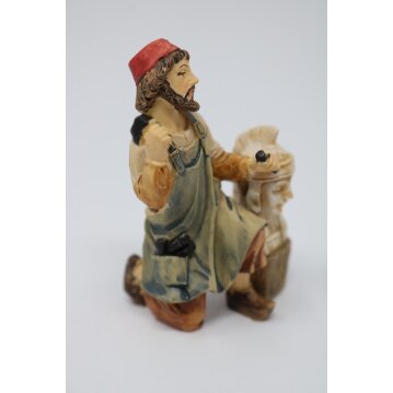 Krippenfigur Bildhauer ca 7 cm