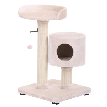 NOBBY Kratzbaum "NONA", beige, 58 x 58 x 95 cm