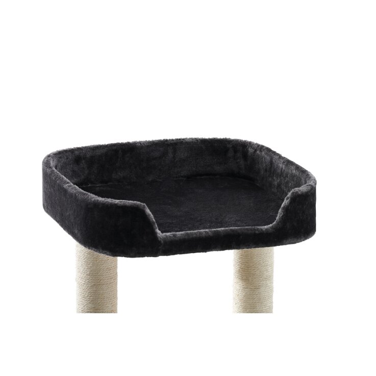 NOBBY Kratzbaum "ZADA", dunkelgrau, 145 cm hoch