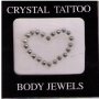 Crystal Tattoo / Body Juwels - Herz