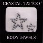Crystal Tattoo / Body Juwels - Sterne