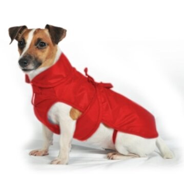 Fashion Dog Wasserdichter Mantel mit doppeltem rotem...