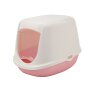 NOBBY Katzentoilette "DUCHESSE", sweet pink-weiß, 44,5 x 35,5 x 32 cm