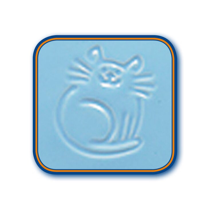 NOBBY Katzen Keramik Milchschale, beige, Ø 14 x 2 cm