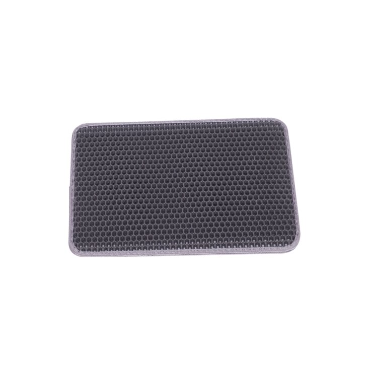 NOBBY Sieb-Vorleger für Katzentoiletten, grau, S, 30 x 45 cm