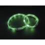 NOBBY LED Leuchtband breit "VISIBLE", grün, S, 25 mm, 40 cm