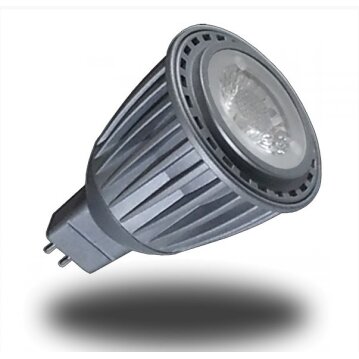 LED Spot Lampe - 7W, GU5.3, 12V, Sharp COB Chip, Weiß