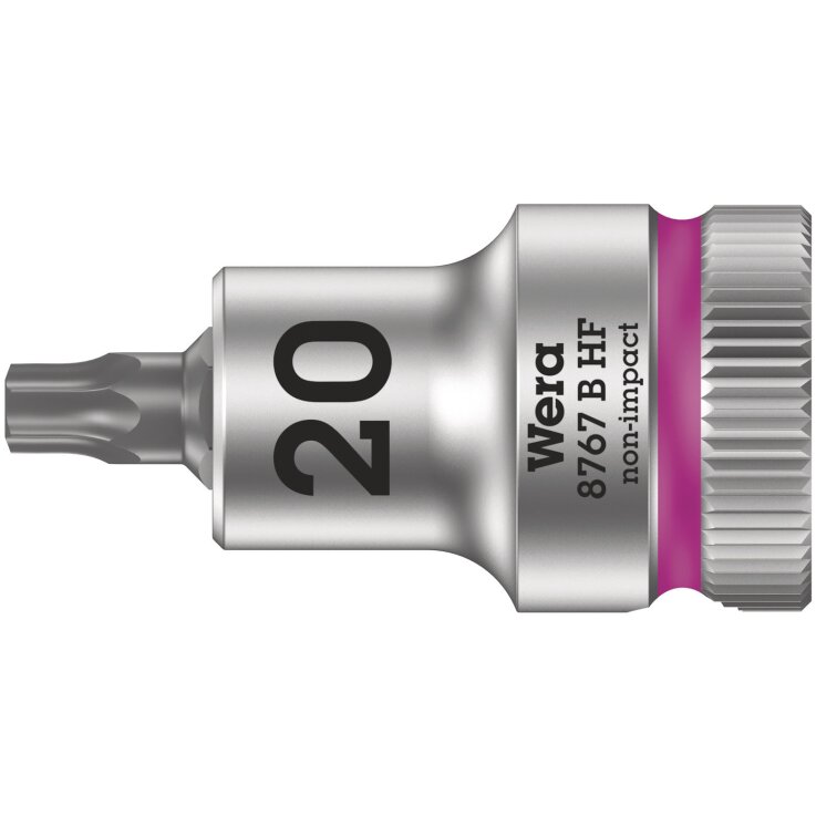 WERA 8767 B HF TORX® Zyklop Bitnuss mit 3/8"-Antrieb, mit Haltefunktion