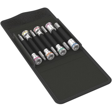 WERA 8740 B HF Imperial 1 Zyklop Bitnuss-Satz, mit...