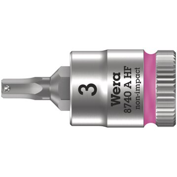 WERA 8740 A HF Zyklop Bitnuss mit 1/4"-Antrieb, mit...
