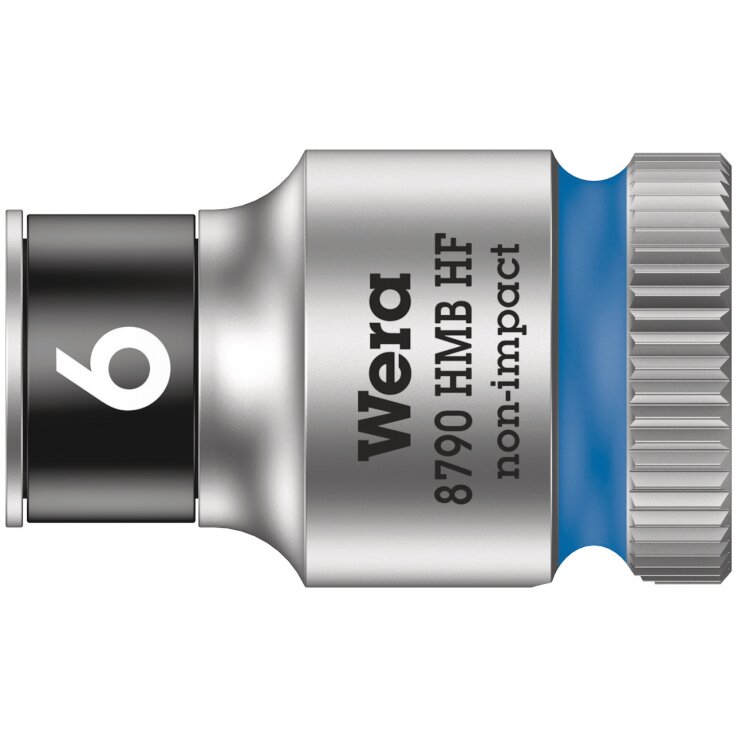 WERA 8790 HMB HF Zyklop-Steckschlüsseleinsatz mit 3/8"-Antrieb, mit Haltefunktion