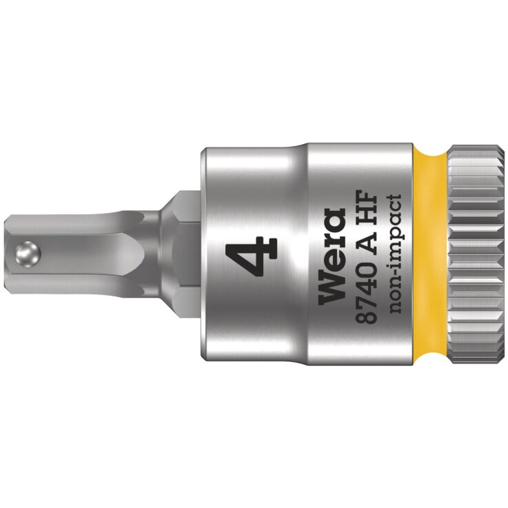 WERA 8100 SA All-in Zyklop Speed-Knarrensatz, mit Haltefunktion, 1/4"-Antrieb, metrisch, 42-teilig