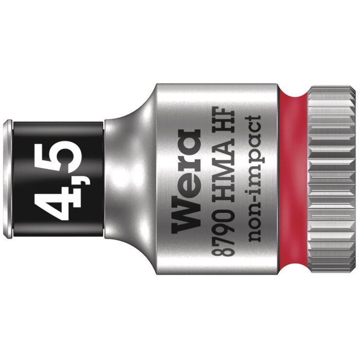 WERA 8100 SA All-in Zyklop Speed-Knarrensatz, mit Haltefunktion, 1/4"-Antrieb, metrisch, 42-teilig