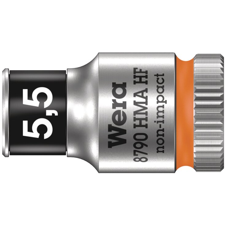 WERA 8100 SA All-in Zyklop Speed-Knarrensatz, mit Haltefunktion, 1/4"-Antrieb, metrisch, 42-teilig