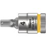 WERA 8100 SA All-in Zyklop Speed-Knarrensatz, mit Haltefunktion, 1/4"-Antrieb, metrisch, 42-teilig
