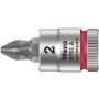 WERA 8100 SA All-in Zyklop Speed-Knarrensatz, mit Haltefunktion, 1/4"-Antrieb, metrisch, 42-teilig