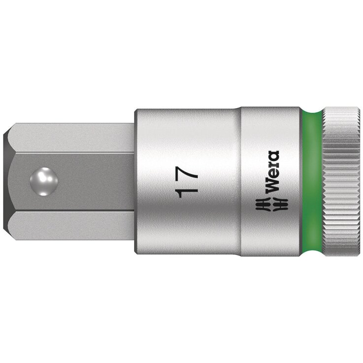 WERA 8740 C HF Zyklop Bitnuss mit 1/2"-Antrieb, mit Haltefunktion