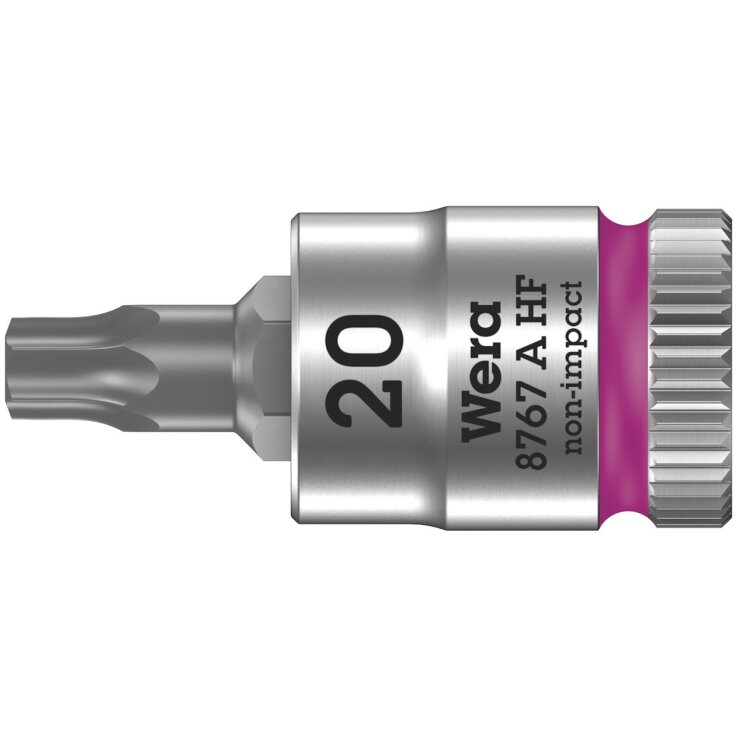 WERA Belt A 3 TORX® HF Zyklop Bitnuss-Satz TORX®, mit Haltefunktion, 1/4"-Antrieb, 9-teilig